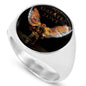 No Greater Love Firefighter Ring