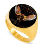 No Greater Love Firefighter Ring