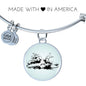 Triathlete Bangle Bracelet