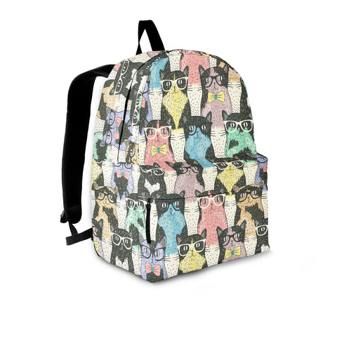 Cat Glasses Backpack