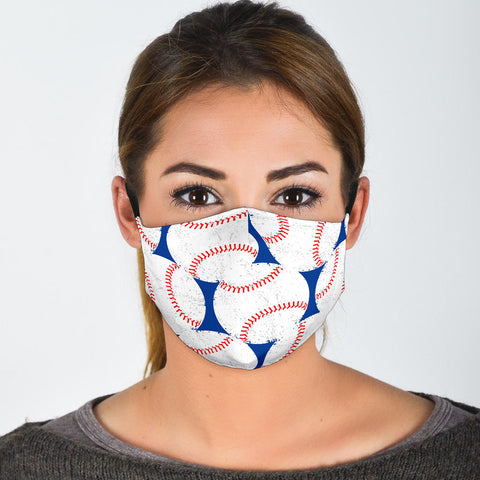 Baseball Love Face Mask