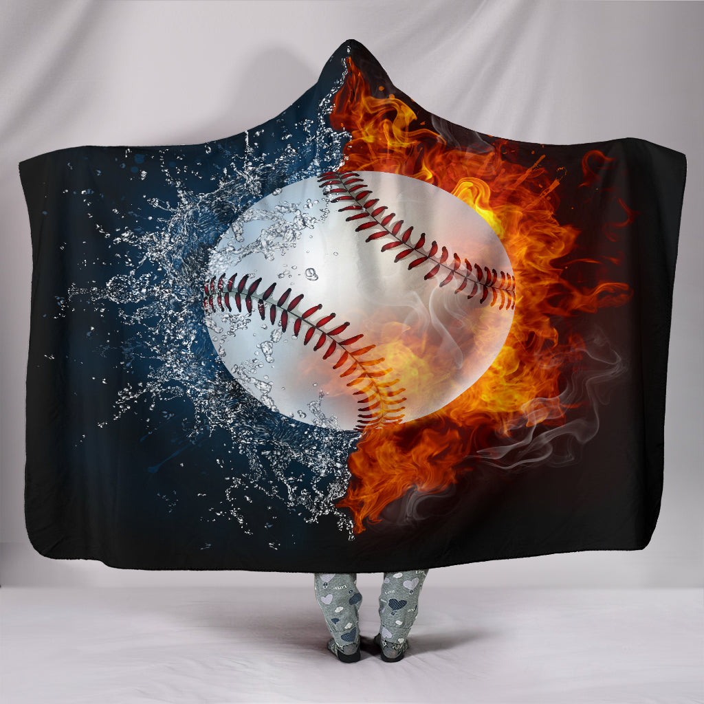 Baseball Hoodie Blanket