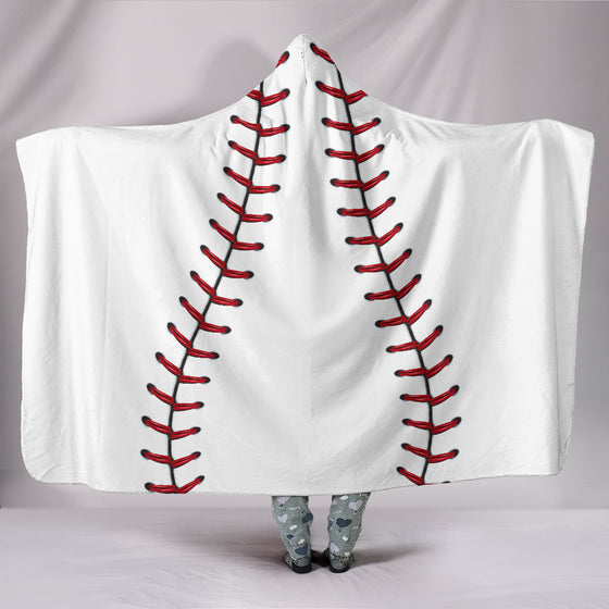 Baseball Hooded Blanket