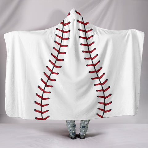 Baseball Hooded Blanket