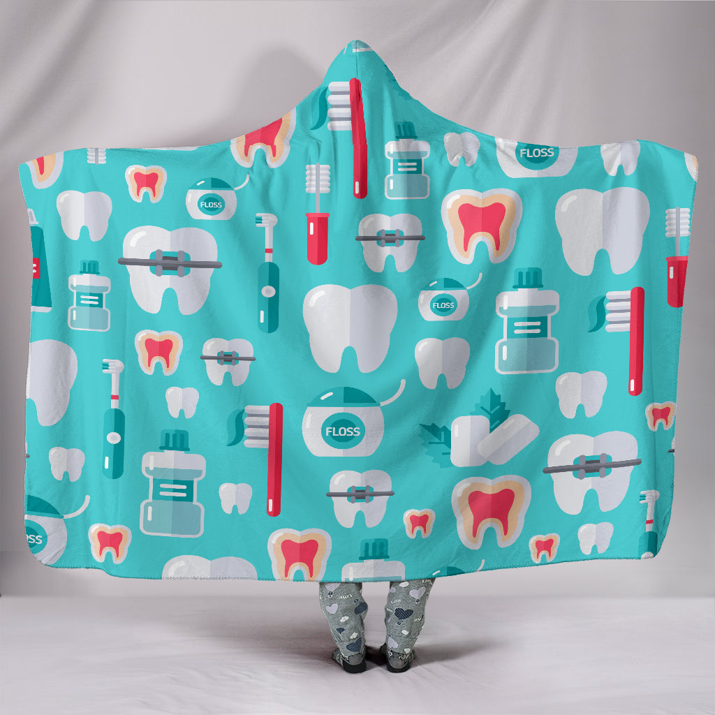 Dental Lovers Hoodie Blanket