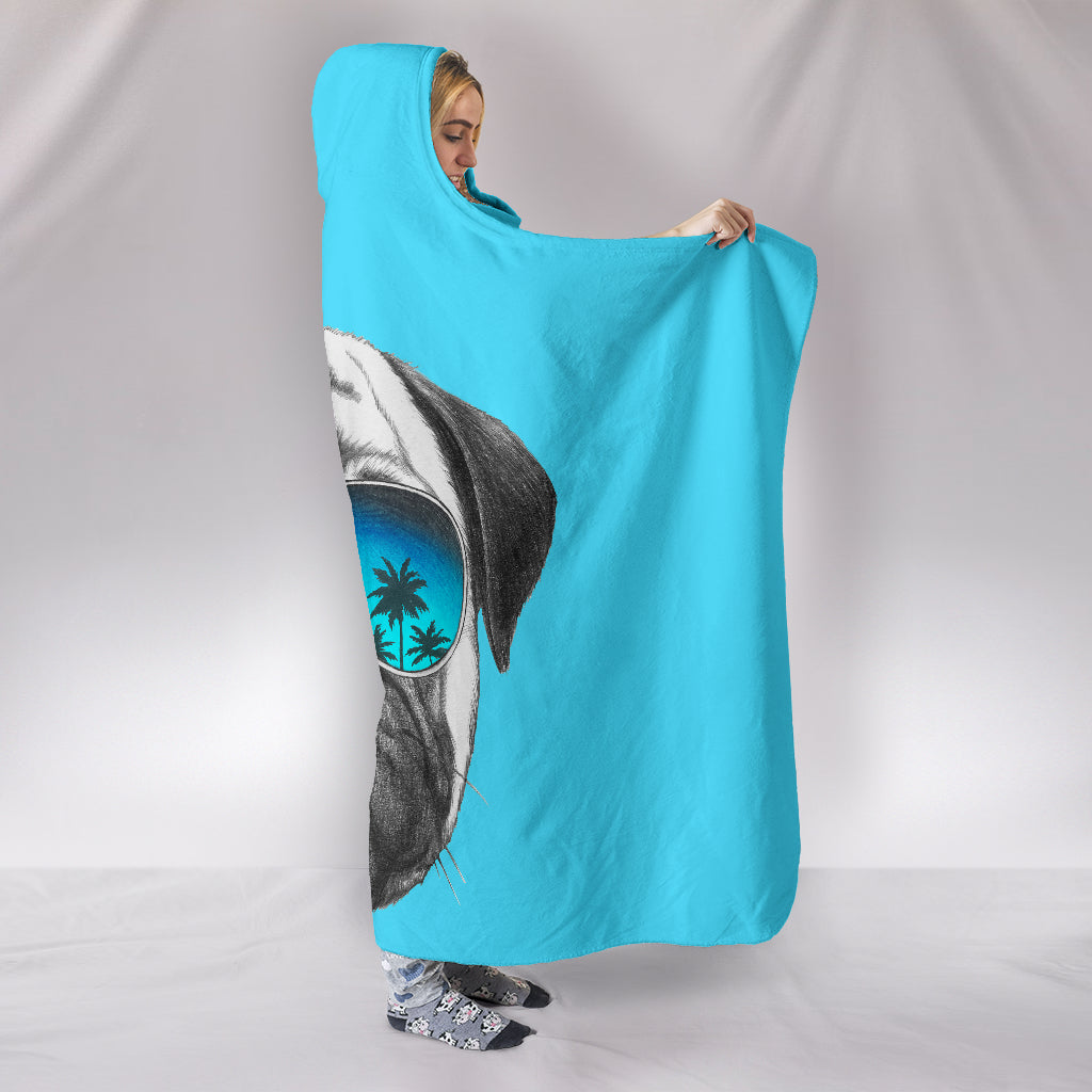 Awesome Pug Hooded Blanket