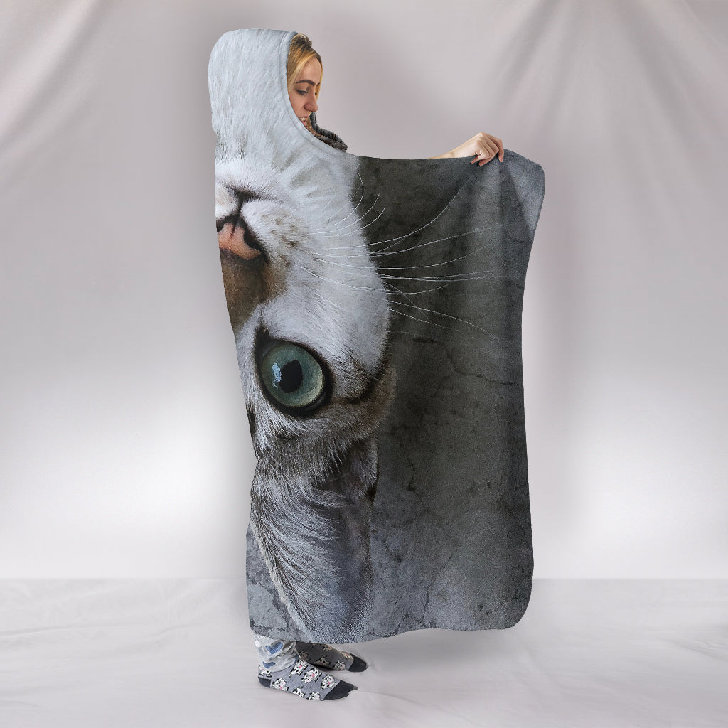 Cat Hoodie Blanket