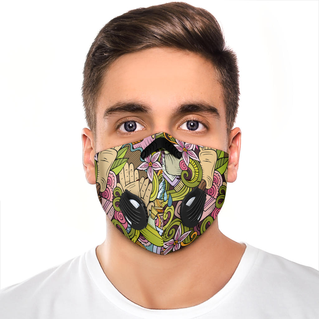 Massage Therapist Premium Face Mask