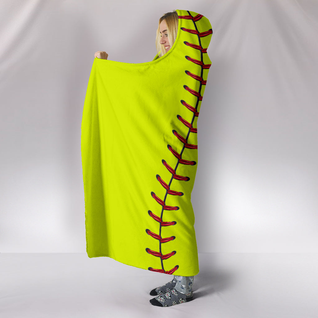 Softball 2.0 Hooded Blanket