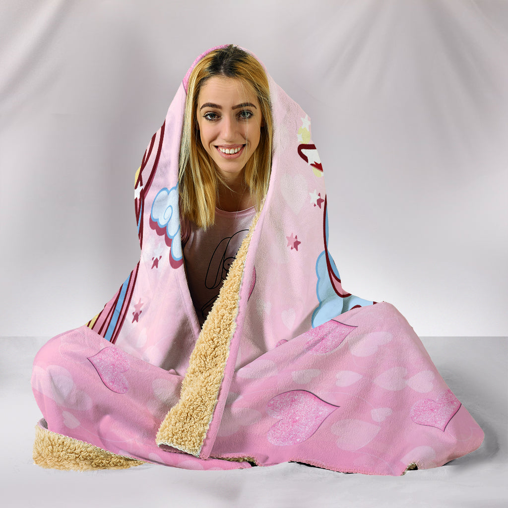 Unicorn Dream Hooded Blanket