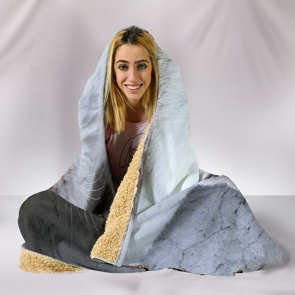 Cat Hoodie Blanket