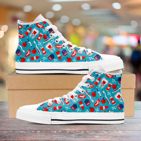 Dental Pattern High Tops