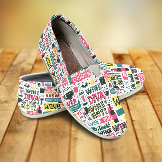 Wine Diva Ladies Casuals