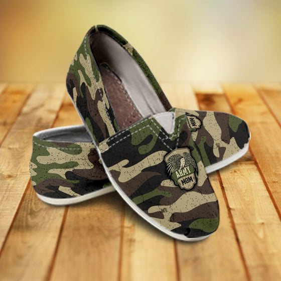 Army Mom Camouflage Ladies Casuals