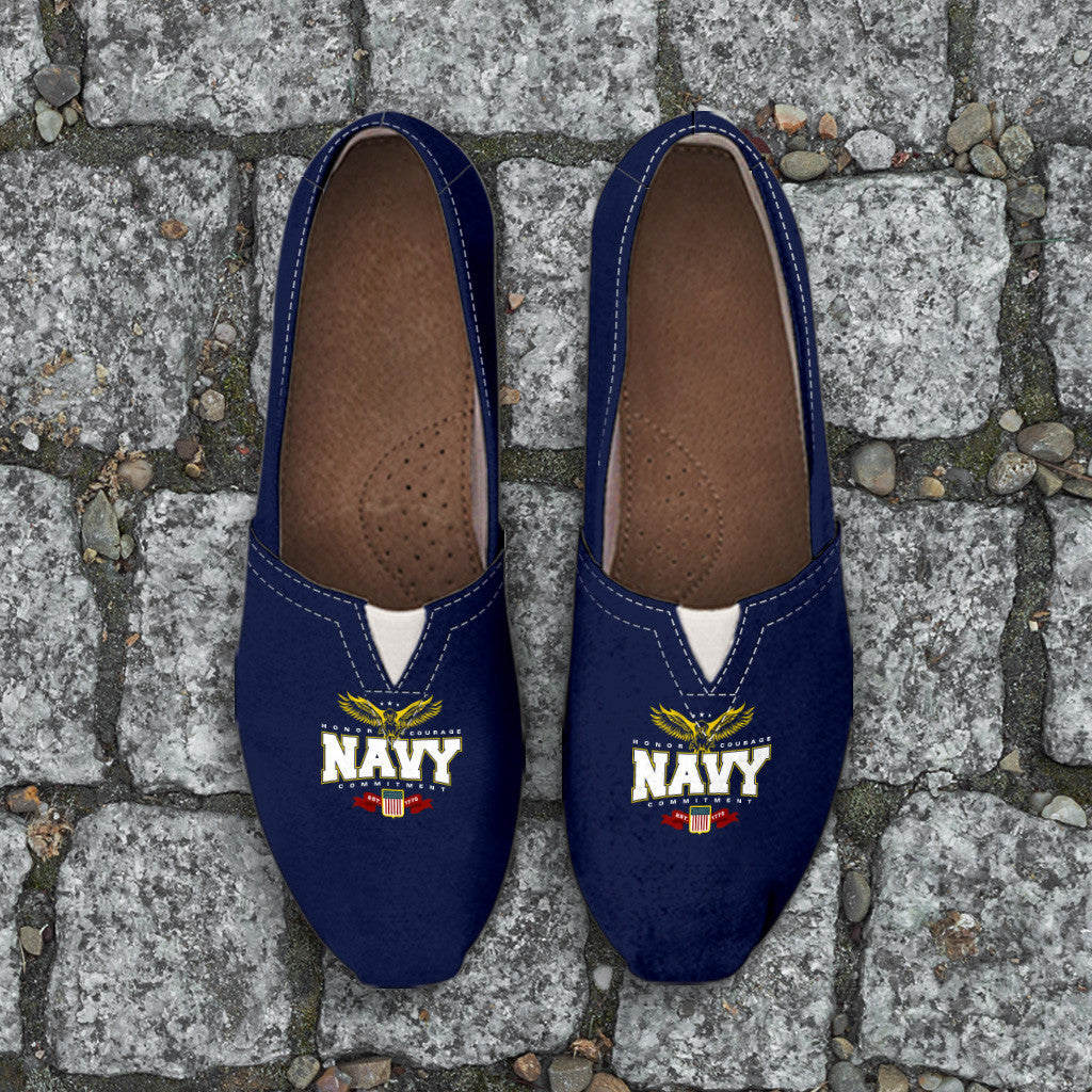 Navy Ladies Casuals