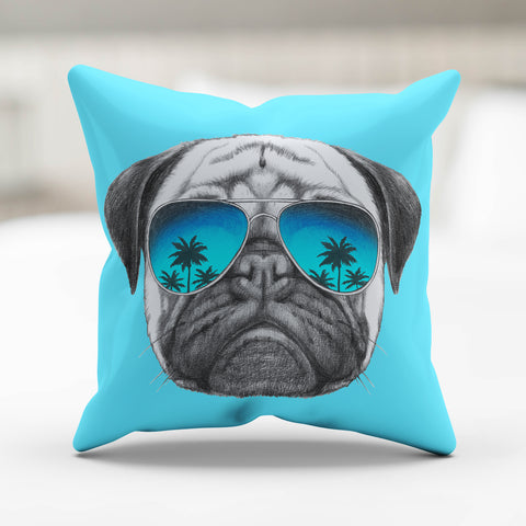 Pug Pillow Cover