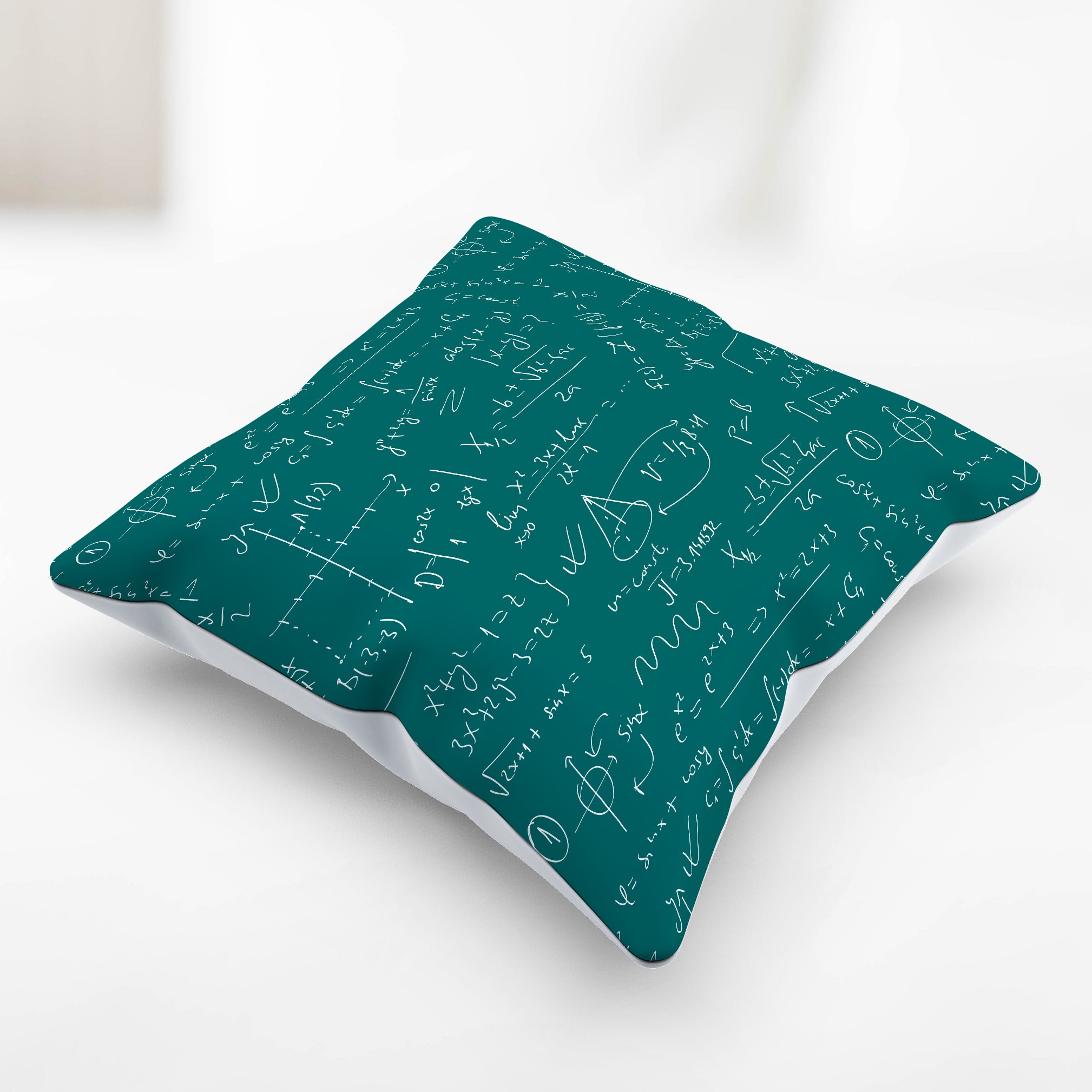 Math Teacher Pillow Cover