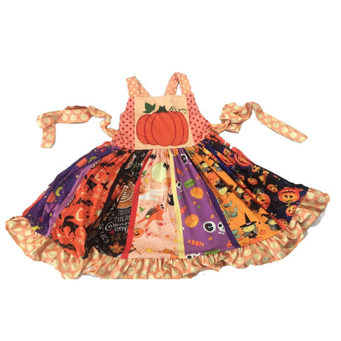 Pumpkin Delight Halloween Dress