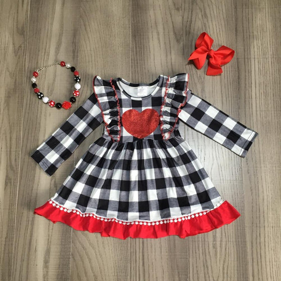 Valentine's Day Dress with Accessories