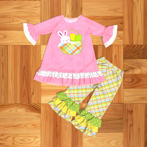 Easter Plaid Boutique Outfit