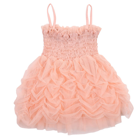 Spaghetti Strap Ruffle Dress