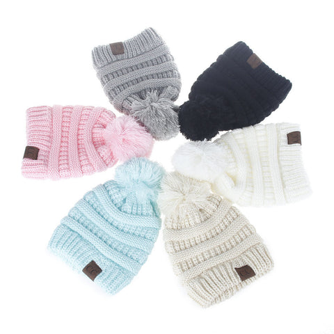 Kid's Winter Knit Beanie