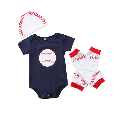 Lil Slugger Onesie with Leg Warmers & Hat