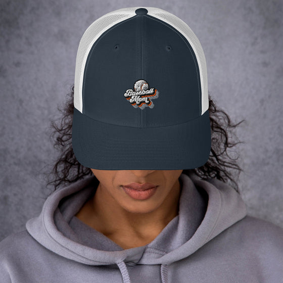 Baseball Mom Trucker Cap