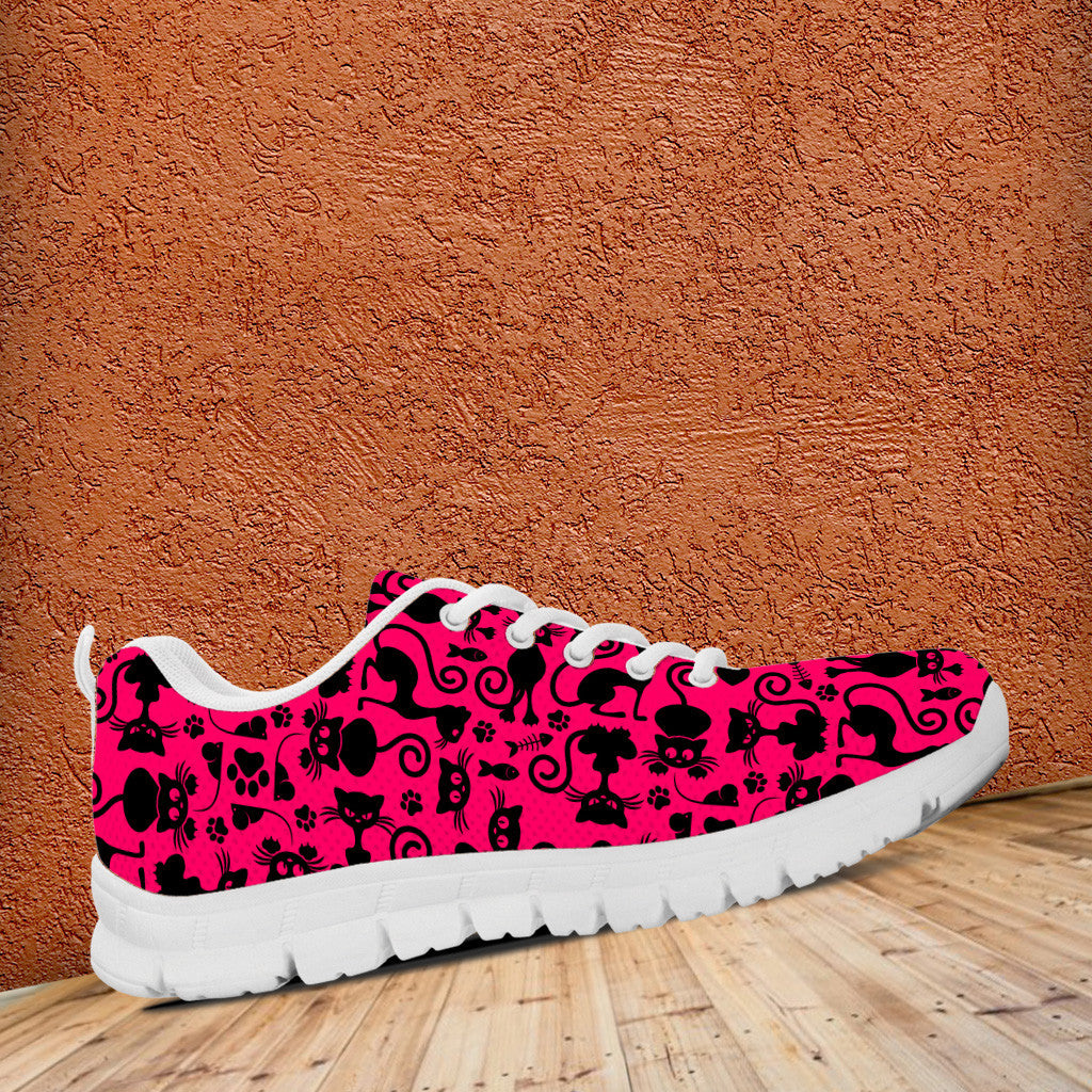 Cats Pink Running Shoes