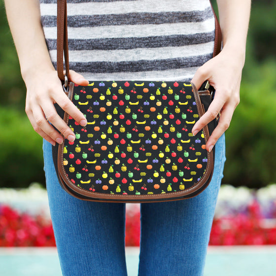 Bitmap Fruit Saddle Bag