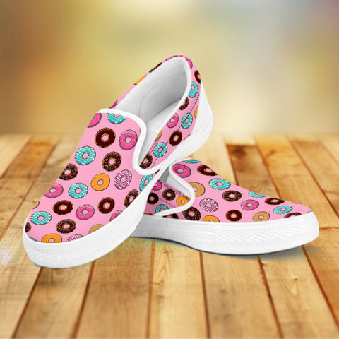 Rylie's Doughnut Extravaganza Slip-Ons