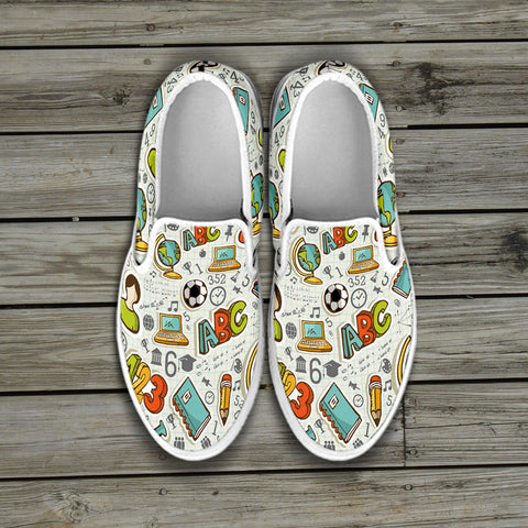 School Days Slip Ons