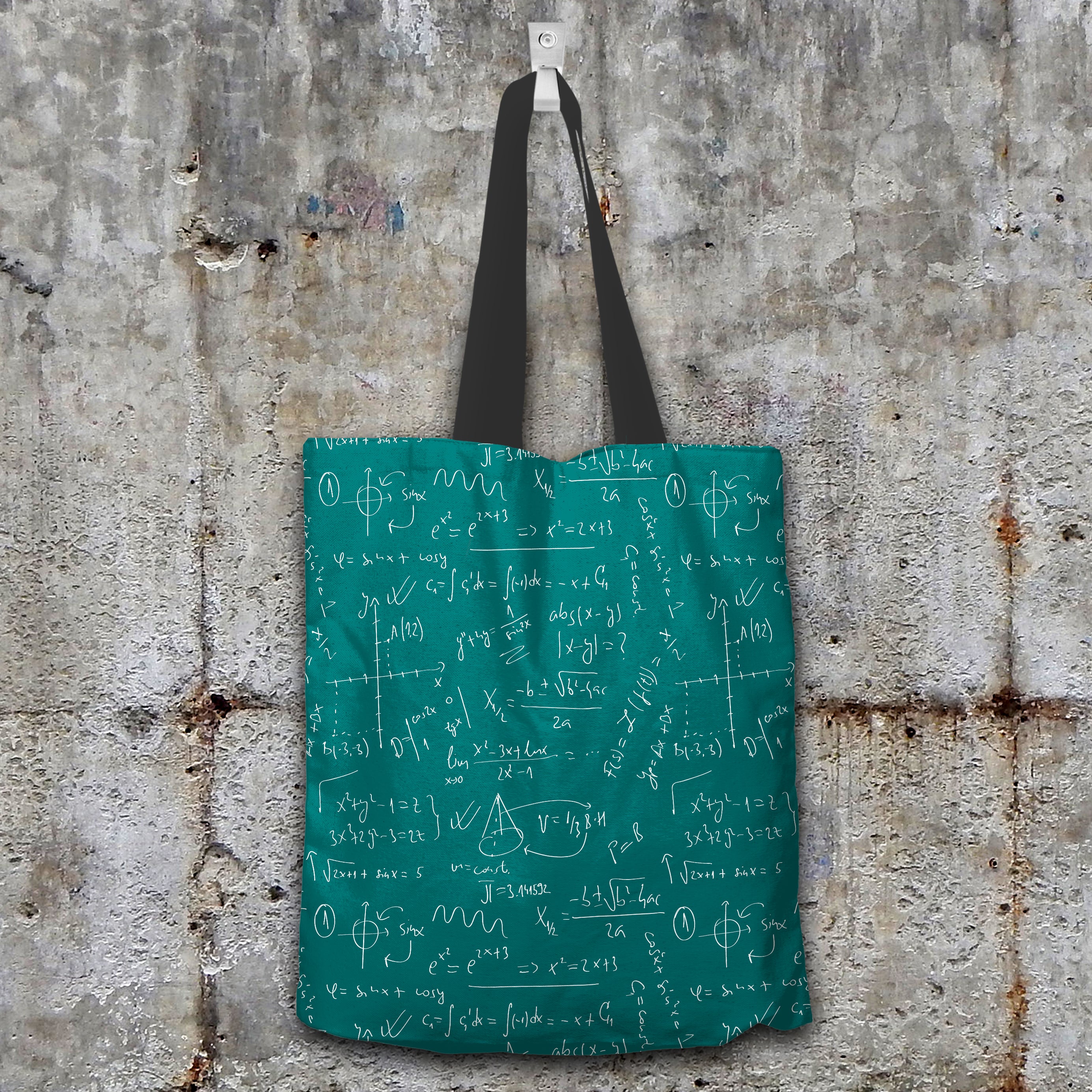 Math Teacher Tote Bag