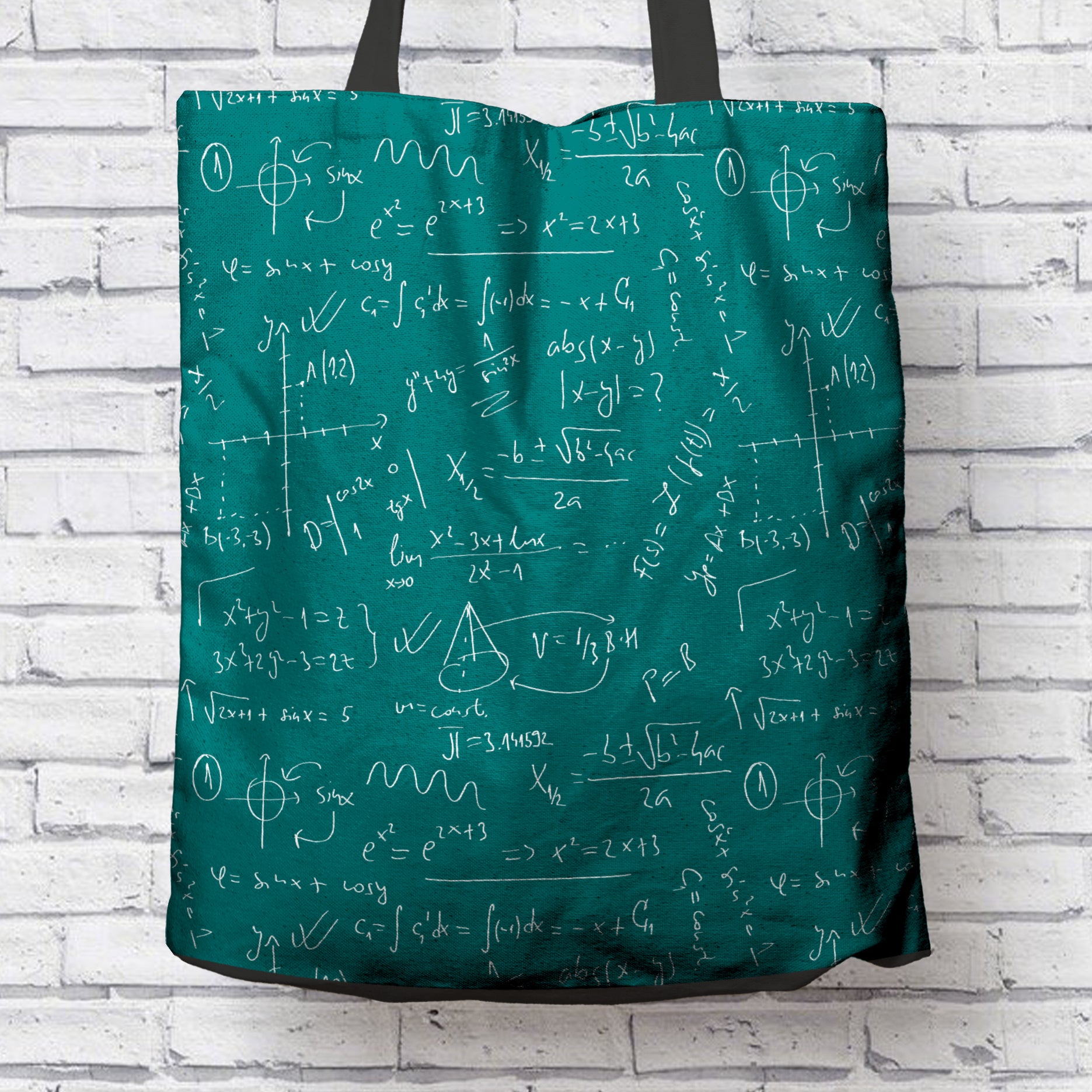 Math Teacher Tote Bag